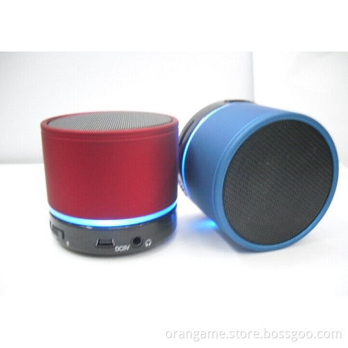 2014 Newly Fashion Design Portable Wireless Support TF Card Mini Bluetooth Speaker with LED Light